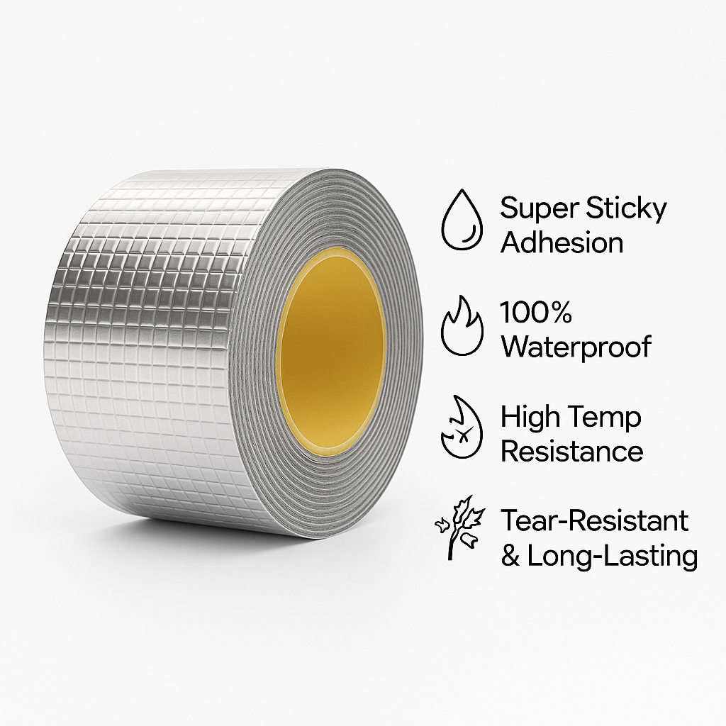 Waterproof Repair Aluminum Foil Tape